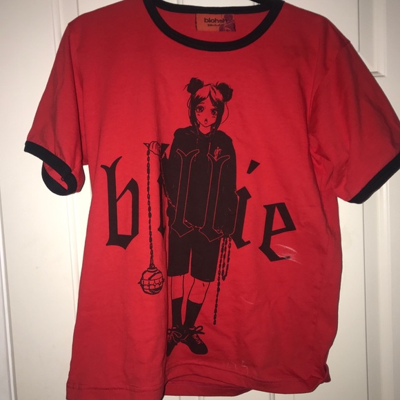 Billie Eilish Leave Me Alone Ringer T-Shirt - Picture 1 of 1